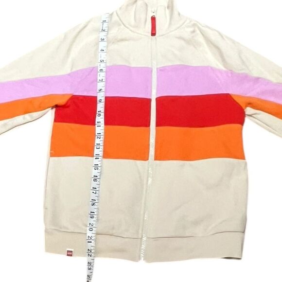 Lego Colorful Striped Zip-Up Jacket, Size XS - Picture 6 of 8